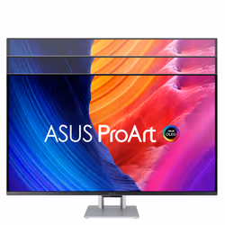 ASUS ProArt OLED PA32UCDM 31.5" 4K Ultra HD QD-OLED Argento - Vista aggiuntiva 4