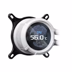 ASUS ROG Strix LC III 360 ARGB White Edition Processore Raffreddatore di liquidi tutto in uno 12 cm Bianco - Vista aggiuntiva 5