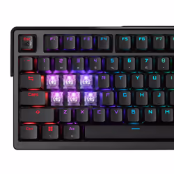 ASUS ROG Azoth Extreme tastiera Gaming USB + RF Wireless + Bluetooth QWERTZ Nero - Vista aggiuntiva 8