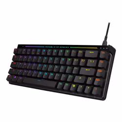 ASUS ROG Falchion Ace HFX tastiera Gaming USB QWERTZ Tedesco Nero - Vista aggiuntiva 5
