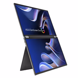 ASUS ZenScreen Duo OLED MQ149CD 14" Argento - Vista aggiuntiva 4