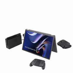 ASUS ZenScreen Duo OLED MQ149CD 14" Argento - Vista aggiuntiva 6