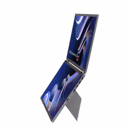 ASUS ZenScreen Duo OLED MQ149CD 14" Argento - Vista aggiuntiva 7