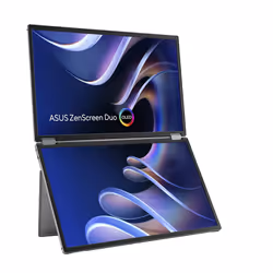 ASUS ZenScreen Duo OLED MQ149CD 14" Argento - Vista aggiuntiva 8