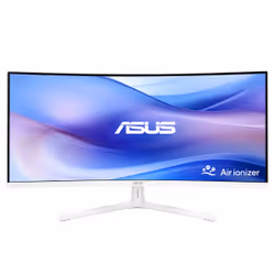 ASUS VU34WCIP-W, 86,4 cm (34"), 3440 x 1440 Pixel, Wide Quad HD, 1 ms, Bianco