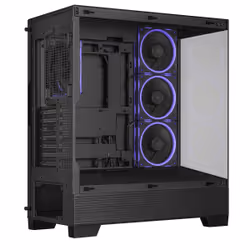 ASUS A31 Plus TG ARGB BLACK Midi Tower Nero - Vista aggiuntiva 5