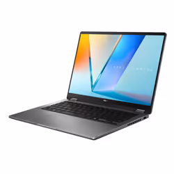 ASUS Vivobook 14 Flip TP3407SA-QL064W Intel Core Ultra 7 258V 14" Touch 32 GB 1 TB SSD Win11 Home Grigio - Vista aggiuntiva 5