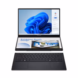 ASUS Zenbook Duo UX8406CA-PZ152W, Intel Core Ultra 9, 35,6 cm (14"), 2880 x 1800 Pixel, 32 GB, 1 TB, Windows 11 Home