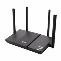 ASUS RT-BE50 BE3600, Wi-Fi 7 (802.11be), Dual-band (2.4 GHz/5 GHz), Collegamento ethernet LAN, Nero, Router da tavolo