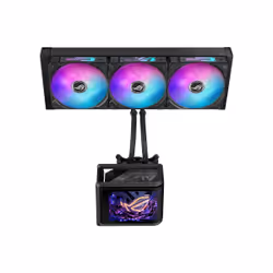 ASUS ROG Ryuo IV SLC 360 ARGB Processore Raffreddatore di liquidi tutto in uno 12 cm Nero - Vista aggiuntiva 6