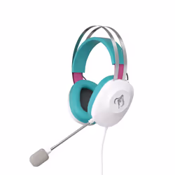 ASUS TUF Gaming H1 Gen II Hatsune Miku Edition Auricolare Cablato Portatile USB tipo A Rosa, Turchese, Bianco - Vista aggiuntiva 2