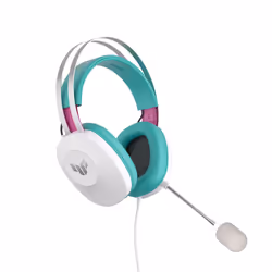 ASUS TUF Gaming H1 Gen II Hatsune Miku Edition Auricolare Cablato Portatile USB tipo A Rosa, Turchese, Bianco - Vista aggiuntiva 6