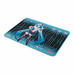 ASUS TUF Gaming P1 Hatsune Miku Edition Tappetino per mouse per gioco da computer Turchese - Vista aggiuntiva 2
