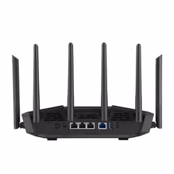 ASUS 90IG0A30-MO9C00 router wireless 2.5 Gigabit Ethernet Tri-band (2,4 GHz/5 GHz/6 GHz) Nero - Vista aggiuntiva 2