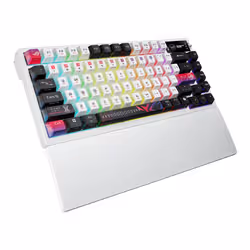 ASUS ROG Azoth X tastiera Gaming USB + RF Wireless + Bluetooth Svizzere Nero, Bianco - Vista aggiuntiva 4