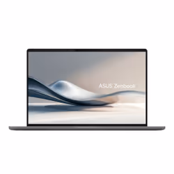 ASUS Zenbook A14 UX3407QA-QD412W Qualcomm Snapdragon X1-26-100 Computer portatile 35,6 cm (14") WUXGA 32 GB LPDDR5x-SDRAM 512 GB SSD Wi-Fi 6E (802.11ax) Windows 11 Home Grigio - Vista aggiuntiva 2