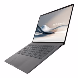 ASUS Zenbook A14 UX3407QA-QD412W Qualcomm Snapdragon X1-26-100 Computer portatile 35,6 cm (14") WUXGA 32 GB LPDDR5x-SDRAM 512 GB SSD Wi-Fi 6E (802.11ax) Windows 11 Home Grigio - Vista aggiuntiva 5