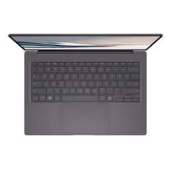 ASUS Zenbook A14 UX3407QA-QD412W Qualcomm Snapdragon X1-26-100 Computer portatile 35,6 cm (14") WUXGA 32 GB LPDDR5x-SDRAM 512 GB SSD Wi-Fi 6E (802.11ax) Windows 11 Home Grigio - Vista aggiuntiva 7