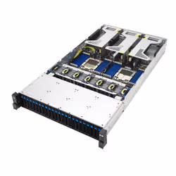 ASUS RS720A-E13-RS24G Socket SP5 Armadio (2U) Nero, Argento - Vista aggiuntiva 4