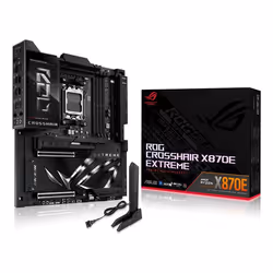 ASUS ROG CROSSHAIR X870E EXTREME, AMD, Socket AM5, AMD Ryzen 7000 Series, AMD Ryzen 8000 Series, AMD Ryzen 9000 Series, Socke ...