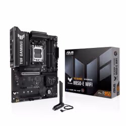 ASUS TUF GAMING B850-E WIFI, AMD, Socket AM5, AMD Ryzen 7000 Series, AMD Ryzen 8000 Series, AMD Ryzen 9000 Series, DDR5-SDRAM ...
