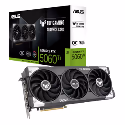 ASUS TUF Gaming TUF-RTX5060TI-O16G-GAMING NVIDIA GeForce RTX 5060 Ti 16 GB GDDR7 - Vista aggiuntiva 4