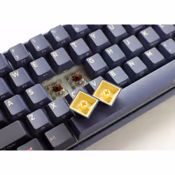Ducky One 3 Mini tastiera Gaming USB Blu
