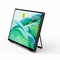 Hannspree HT240CUA Monitor PC 60,5 cm (23.8") 1920 x 1080 Pixel Full HD LED Touch screen Nero - Vista aggiuntiva 3