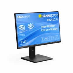 Hannspree Hybri Monitor EB241CJB Monitor PC 60,5 cm (23.8") 1920 x 1080 Pixel Full HD LCD Nero - Vista aggiuntiva 3