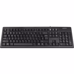 A4Tech KR-83, Full-size (100%), Cablato, PS/2, Nero