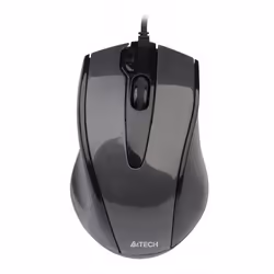 A4Tech N-500F, Mano destra, V-Track, USB tipo A, 1600 DPI, Nero, Grigio