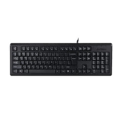 A4Tech KR-92 tastiera Universale USB QWERTY Inglese Nero