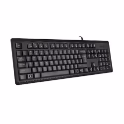 A4Tech KR-92 tastiera Universale USB QWERTY Inglese Nero