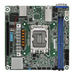 Asrock EC266D2I scheda madre Intel C266 LGA 1700 mini ITX