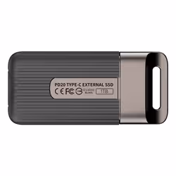 Team Group PD20 Mini 1 TB USB tipo-C USB 3.2 Gen 2x2 Antracite, Grigio - Vista aggiuntiva 2