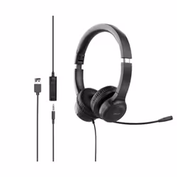 Acer AHW154 Auricolare Cablato Portatile Ufficio USB tipo A Nero - Vista aggiuntiva 3