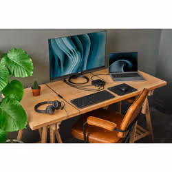 Acer AHW154 Auricolare Cablato Portatile Ufficio USB tipo A Nero - Vista aggiuntiva 6