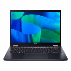 Acer TravelMate TMP414RN-54-TCO-55FP Intel Core Ultra 5 125U Ibrido (2 in 1) 35,6 cm (14") Touch screen WUXGA 16 GB DDR5-SDRAM 512 GB SSD Wi-Fi 6E (802.11ax) Windows 11 Pro Blu