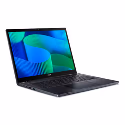 Acer TravelMate TMP414RN-54-TCO-55FP Intel Core Ultra 5 125U Ibrido (2 in 1) 35,6 cm (14") Touch screen WUXGA 16 GB DDR5-SDRAM 512 GB SSD Wi-Fi 6E (802.11ax) Windows 11 Pro Blu