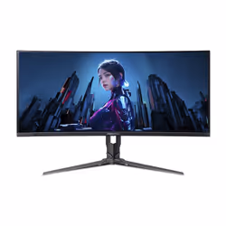 Acer Predator UM.CXXEE.501, 86,4 cm (34"), 3440 x 1440 Pixel, UltraWide Quad HD, QD-OLED, 0,1 ms, Nero