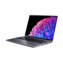 Acer Swift SFX14-72G-7894 Intel Core Ultra 7 155H Computer portatile 36,8 cm (14.5") 2.8K 32 GB LPDDR5-SDRAM 1 TB SSD NVIDIA GeForce RTX 4060 Wi-Fi 6 (802.11ax) Windows 11 Pro Grigio