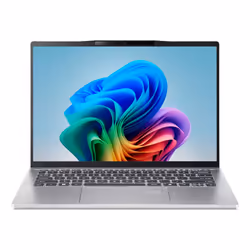 Acer Swift 14 AI SF14-61T-R9Z8 AMD Ryzen AI 9 365 Computer portatile 35,6 cm (14") Touch screen WUXGA 32 GB LPDDR5x-SDRAM 1 TB SSD Wi-Fi 7 (802.11be) Windows 11 Home Argento