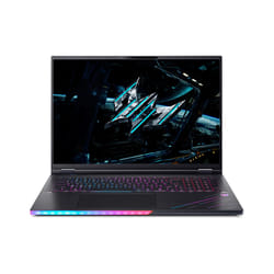 Acer Predator PH18-73-92BH Intel Core Ultra 9 275HX Computer portatile 45,7 cm (18") WQXGA 32 GB DDR5-SDRAM 2 TB SSD NVIDIA GeForce RTX 5080 Wi-Fi 7 (802.11be) Windows 11 Home Italiano Nero