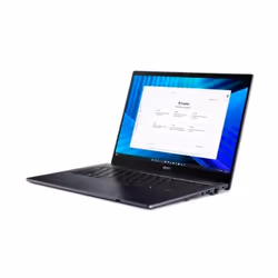 Acer TravelMate TMP414RN-55- TCO-59JS Intel Core Ultra 5 225U Ibrido (2 in 1) 35,6 cm (14") Touch screen WUXGA 16 GB DDR5-SDRAM 1,02 TB SSD Wi-Fi 7 (802.11be) Windows 11 Pro Italiano Blu - Vista aggiuntiva 4