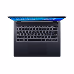 Acer TravelMate TMP414RN-55- TCO-59JS Intel Core Ultra 5 225U Ibrido (2 in 1) 35,6 cm (14") Touch screen WUXGA 16 GB DDR5-SDRAM 1,02 TB SSD Wi-Fi 7 (802.11be) Windows 11 Pro Italiano Blu - Vista aggiuntiva 5