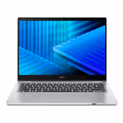 Acer TravelMate TMP414RN-55-TCO-71N2 Intel Core Ultra 7 255U Computer portatile 35,6 cm (14") Touch screen 3K 16 GB DDR5-SDRAM 512 GB SSD Wi-Fi 7 (802.11be) Windows 11 Pro Blu - Vista aggiuntiva 2