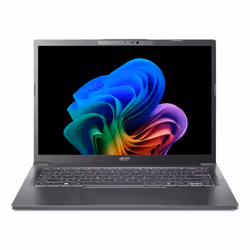 Acer Aspire 14 AI A14-52M-75D6 Intel Core Ultra 7 256V Computer portatile 35,6 cm (14") WUXGA 16 GB LPDDR5x-SDRAM 512 GB SSD Wi-Fi 6 (802.11ax) Windows 11 Pro Nero