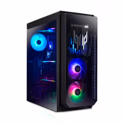 Acer Predator Orion 7000 PO7-660 Intel Core Ultra 7 265KF 32 GB DDR5-SDRAM 2 TB SSD NVIDIA GeForce RTX 5080 Windows 11 Home Desktop PC Nero - Vista aggiuntiva 2