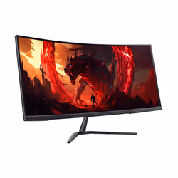 Acer ED340CUR X0 Monitor PC 86,4 cm (34") 3440 x 1440 Pixel UltraWide Quad HD LCD Nero - Vista aggiuntiva 2