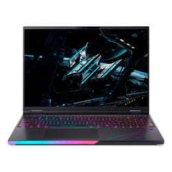 Acer Predator PH16-73-98RF Intel Core Ultra 9 275HX Computer portatile 40,6 cm (16") WQXGA 64 GB DDR5-SDRAM 3 TB SSD NVIDIA GeForce RTX 5090 Wi-Fi 7 (802.11be) Windows 11 Home Italiano Nero
